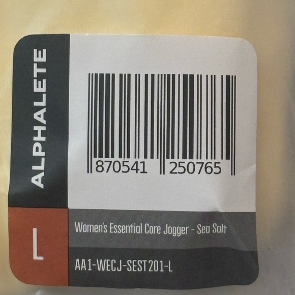 ALPHALETE Women's Essential Core Jogger Sea Salt - Picture 6 of 6